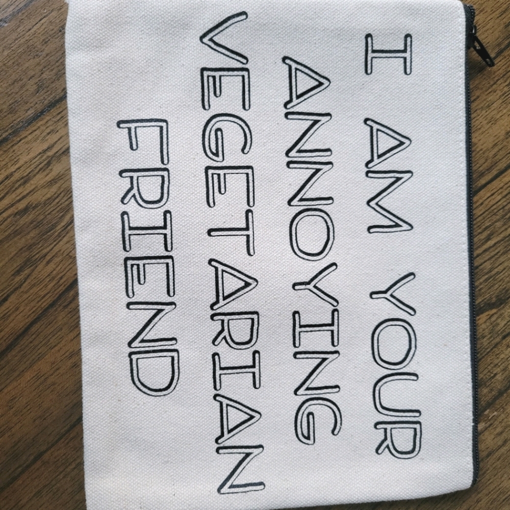 Pamela Barsky pouch vegetarian friend